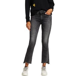 Mother The Insider Crop Step Fray in Train Stops | Size 27